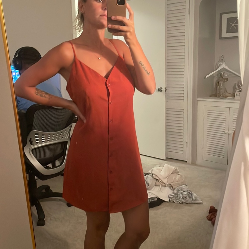 Burnt Orange Dress